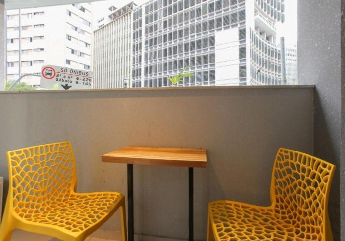 Loft Com Piscina, Academia, 100 Metros Do Metro Daire Sao Paulo Dış mekan fotoğraf