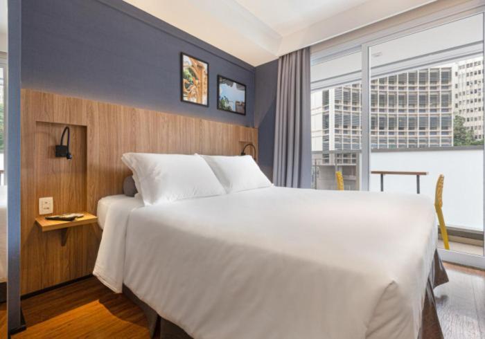 Loft Com Piscina, Academia, 100 Metros Do Metro Daire Sao Paulo Dış mekan fotoğraf